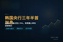 韩国央行三年半首加息