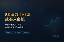 SK海力士回调或买入良机