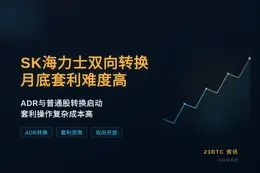 SK海力士月底双向转换，套利难
