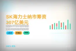 SK海力士纳市筹资307亿美元巩固AI领先