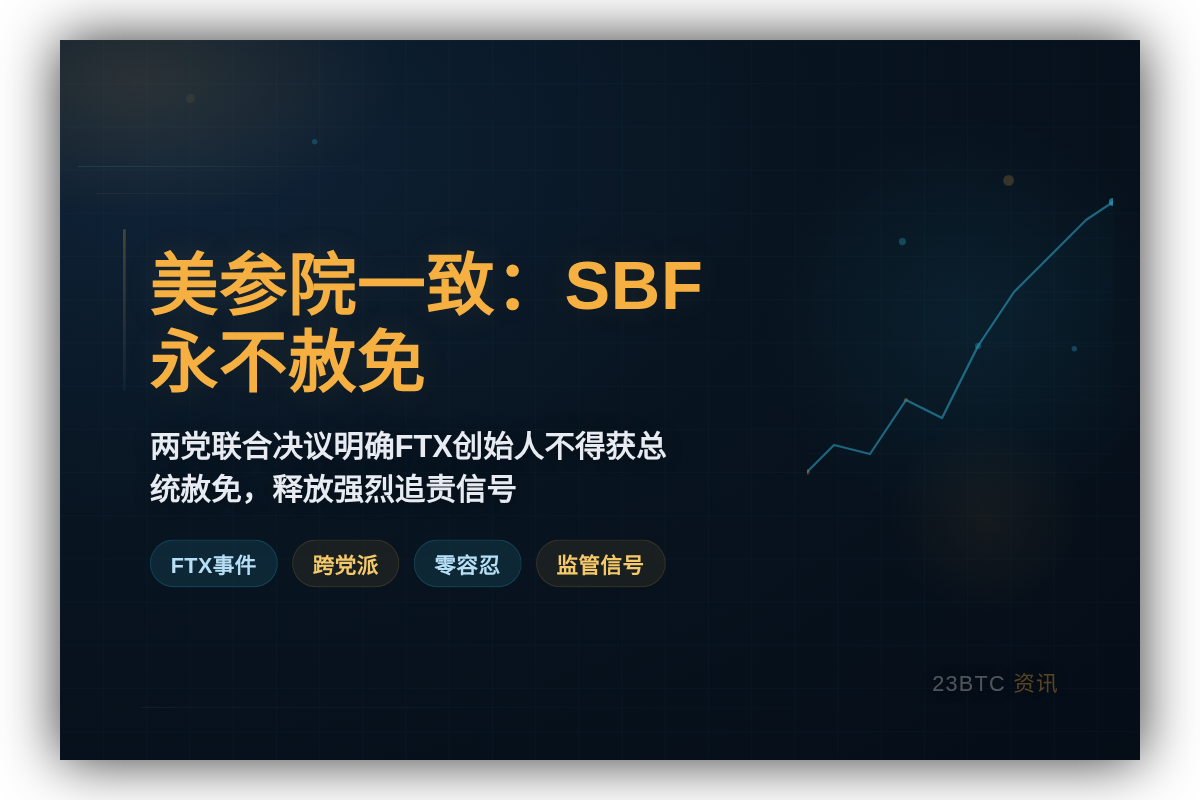 美参院一致:SBF永不赦免插图1 美参院一致:SBF永不赦免