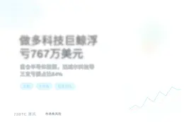 做多科技股的巨鲸浮亏767万美元