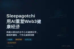 Sleepagotchi用AI重塑Web3健康经济