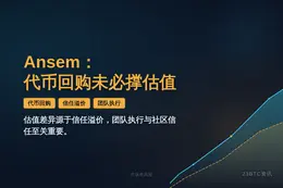 Ansem：代币回购未必撑估值