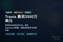 亚股永续商TrasiaMC种3500万美