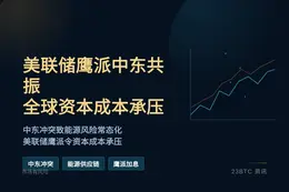 美联储鹰派中东风险共振，全球资本成本承压