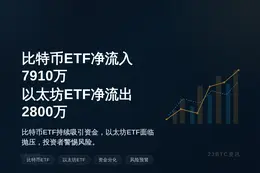 昨比ETF入79.1M以太ETF出28M