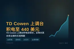 TD Cowen上调台积电至440美元