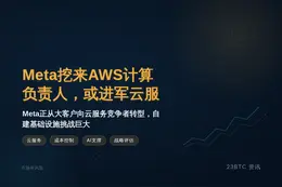 Meta挖来AWS计算负责人，或进军云服务