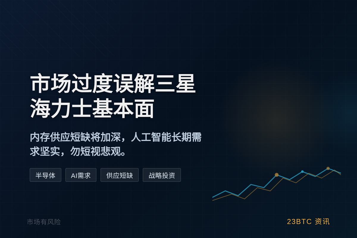 市场过度误解三星海力士基本面 勿短视悲观