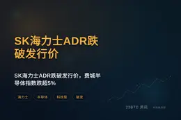 SK海力士ADR首破149美元发行价