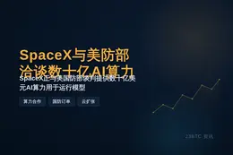 SpaceX与美防部洽谈数十亿美元AI算力