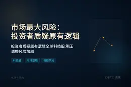 市场最大风险：投资者质疑原有逻辑