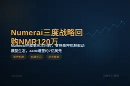 Numerai三度战略回购NMR120万