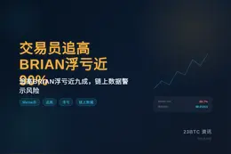 交易员追高BRIAN浮亏近90%