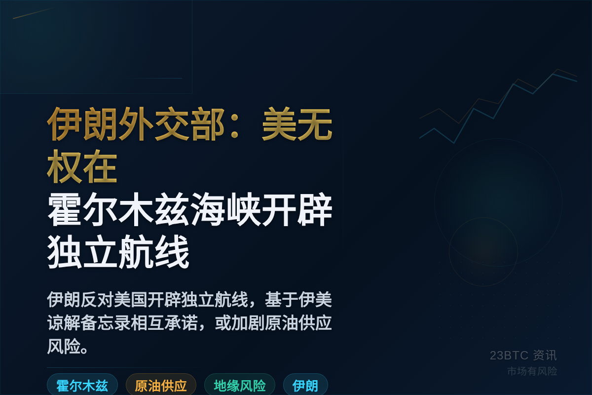 伊朗外交部:美无权在霍尔木兹海峡开辟独立航线插图1 伊朗外交部:美无权在霍尔木兹海峡开辟独立航线