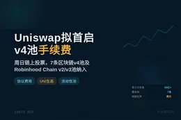 Uniswap拟首启v4池手续费，周日投票