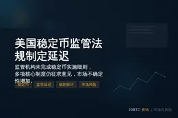 美国稳定币监管法规制定延迟