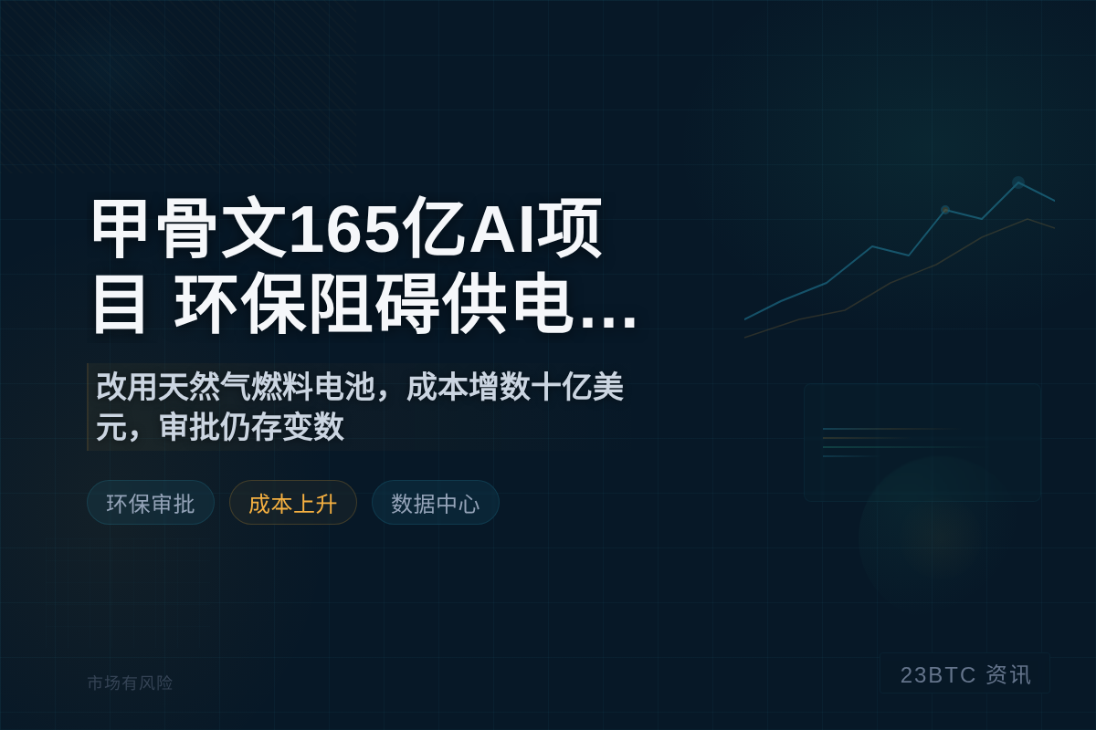 甲骨文165亿AI项目环保受阻调整供电插图1 甲骨文165亿AI项目环保受阻调整供电