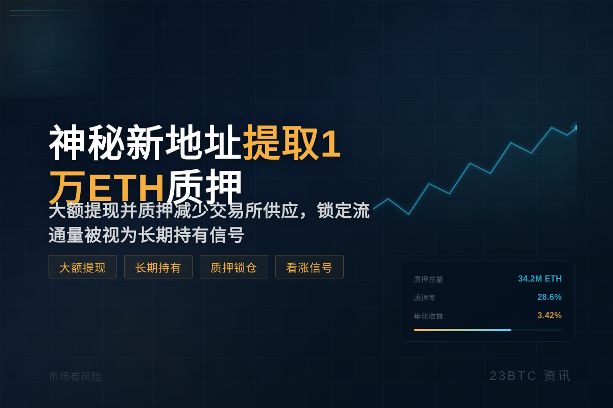 神秘新地址提取1万ETH质押插图1 神秘新地址提取1万ETH质押