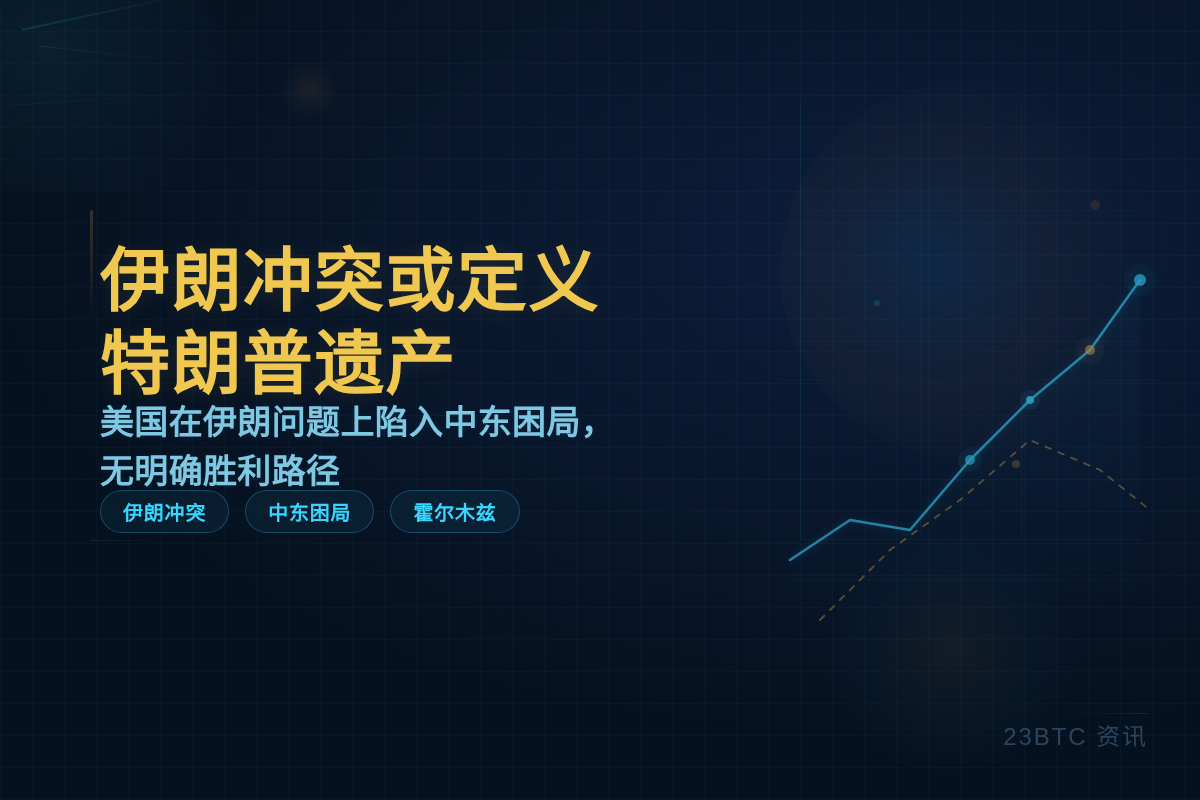 伊朗冲突或定义特朗普遗产无胜路插图1 伊朗冲突或定义特朗普遗产无胜路