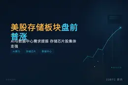 美股存储板块盘前普涨