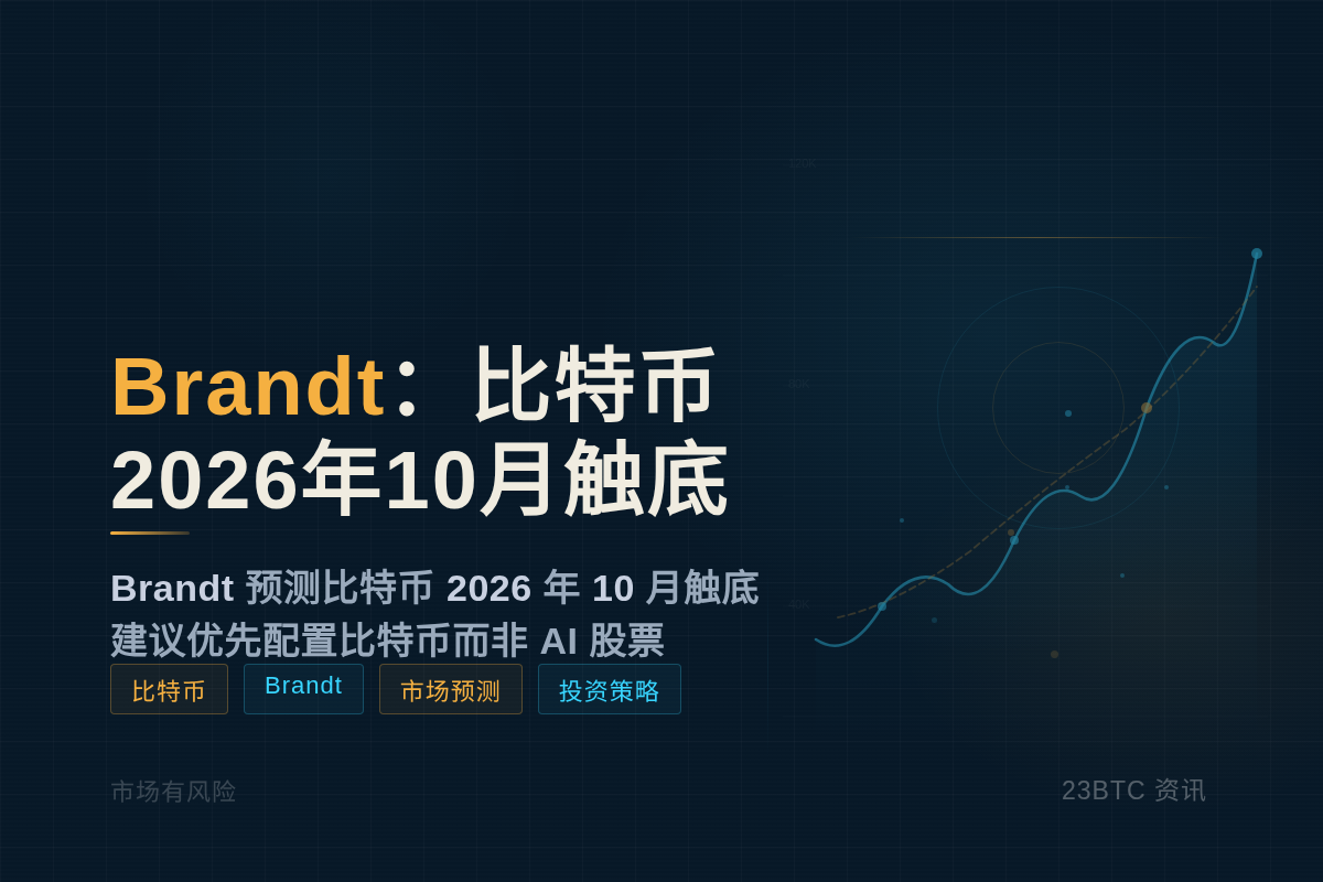 Brandt:比特币2026年10月触底插图1 Brandt:比特币2026年10月触底