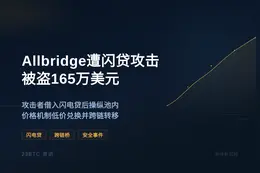 Allbridge遭闪贷攻击被盗165万