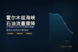 霍尔木兹海峡石油流量骤降