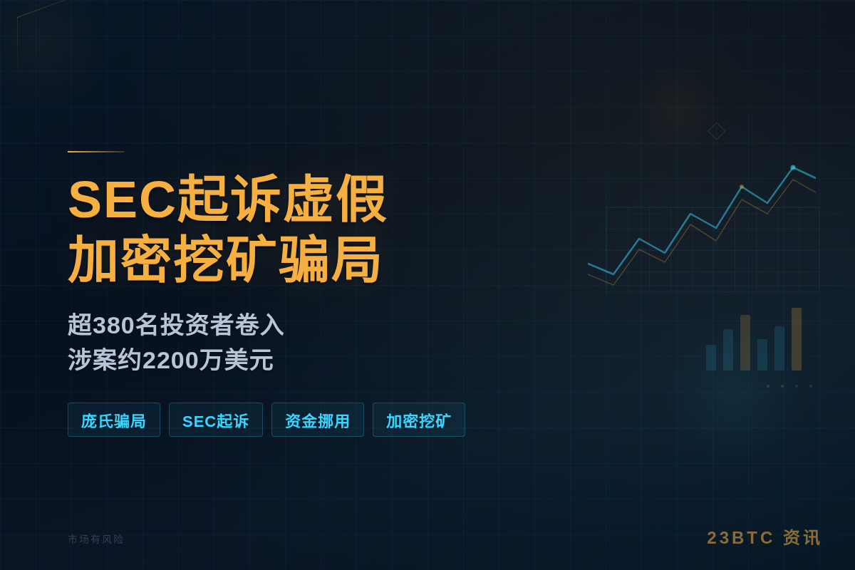SEC起诉虚假加密挖矿骗局插图1 SEC起诉虚假加密挖矿骗局