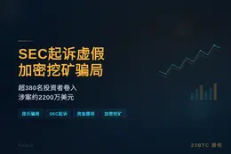 SEC起诉虚假加密挖矿骗局