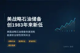 美战略石油储备创1983年来新低