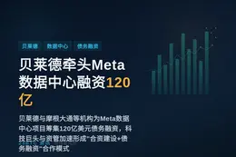 贝莱德牵头Meta数据中心融资120亿