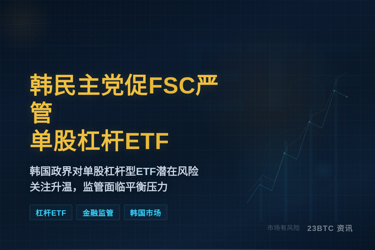 韩民主党促FSC严管单股杠杆ETF插图1 韩民主党促FSC严管单股杠杆ETF