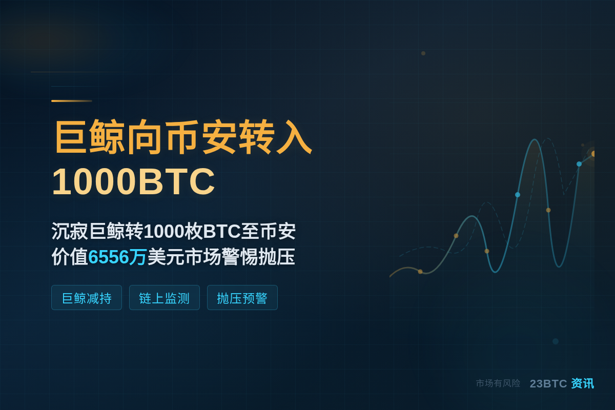 远古巨鲸转入币安1000BTC6556万插图1 远古巨鲸转入币安1000BTC6556万