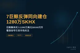 7巨鲸反弹同向建仓1280万SKHX