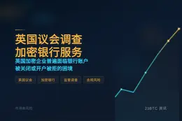 英国议会调查加密银行服务