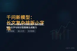 千问新模型：长文复杂排版小字准