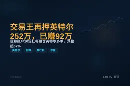 交易王再押英特尔252万，已赚92万