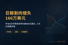 巨鲸割肉错失166万美元