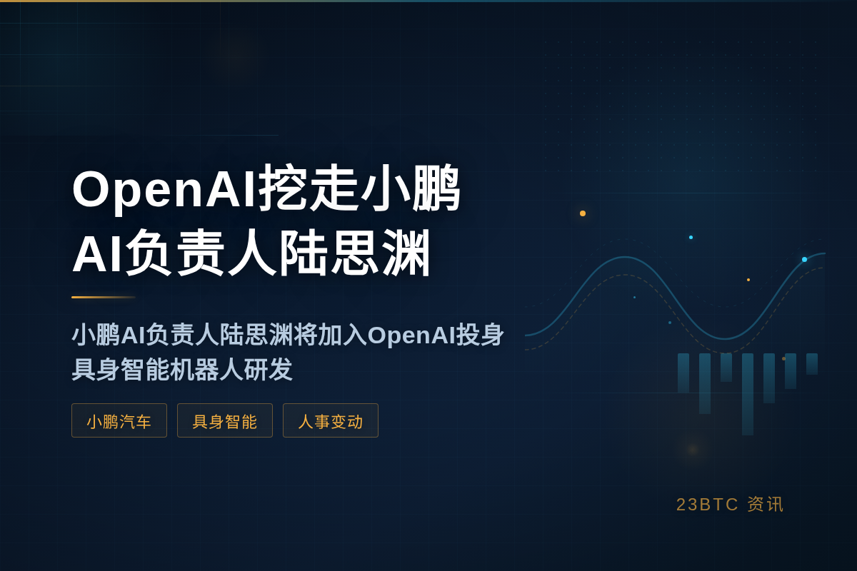 OpenAI挖走小鹏AI负责人陆思渊插图 OpenAI挖走小鹏AI负责人陆思渊