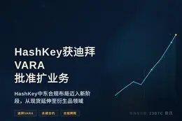 HashKey获迪拜VARA批准扩业务
