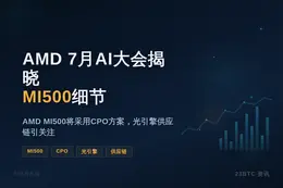 AMD 7月AI大会揭晓MI500细节