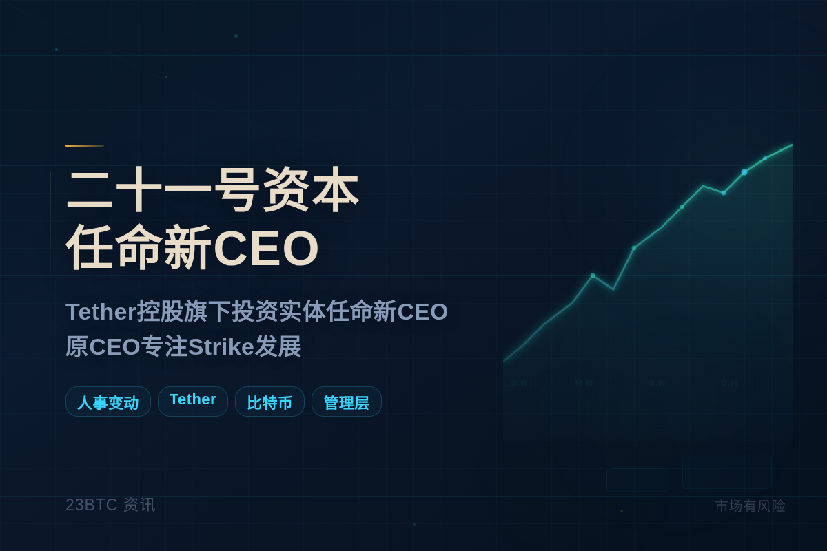 Tether控股Twenty One Capital宣布董事插图 Tether控股Twenty One Capital宣布董事