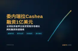 委内瑞拉Cashea融资1亿美元