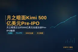 月之暗面Kimi 500亿美元Pre-IPO