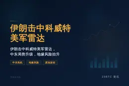 伊朗击中科威特美军雷达