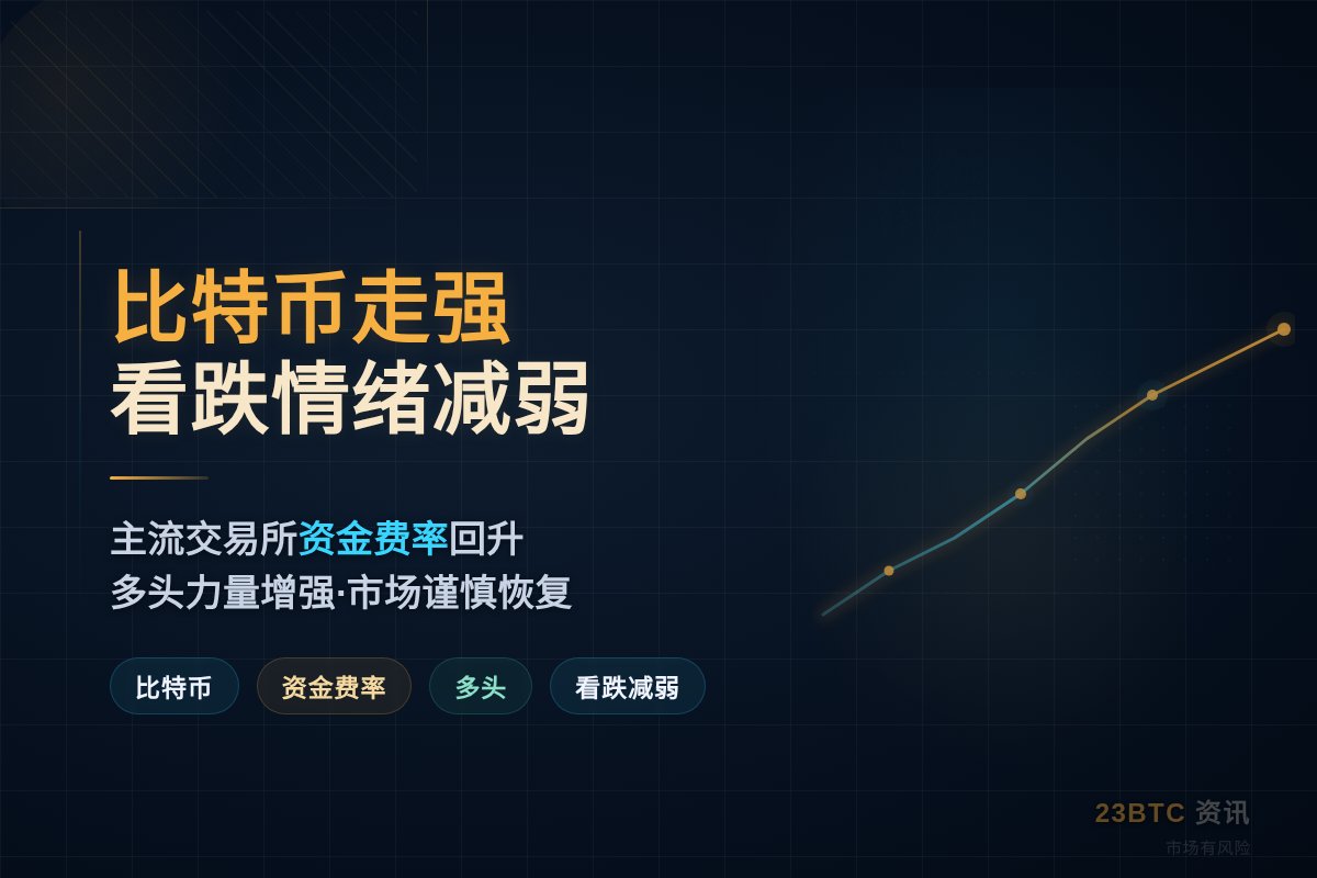 比特币走强,主流交易所看跌减弱插图1 比特币走强,主流交易所看跌减弱