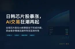 日韩芯片股暴涨，AI交易狂潮再起