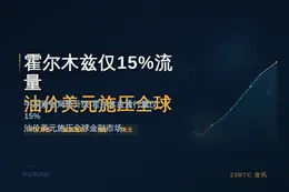 霍尔木兹仅15%流量油价美元施压全球